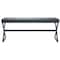 Household Essentials Harper 46.5" Metal & Boucle Bench